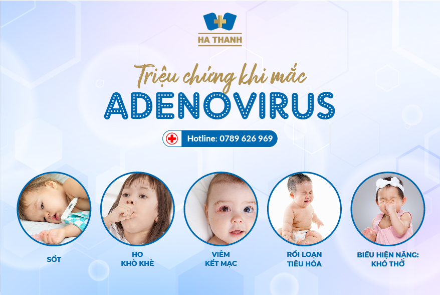 Triệu chứng khi mắc Adenovirus