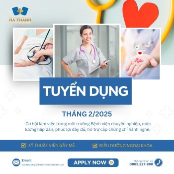 TUYỂN DỤNG THÁNG 2/2025